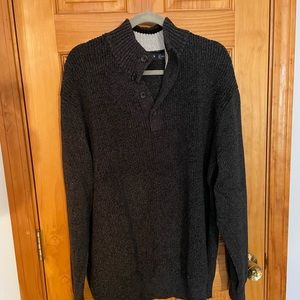 Men’s Nautical 3/4 Button Sweater